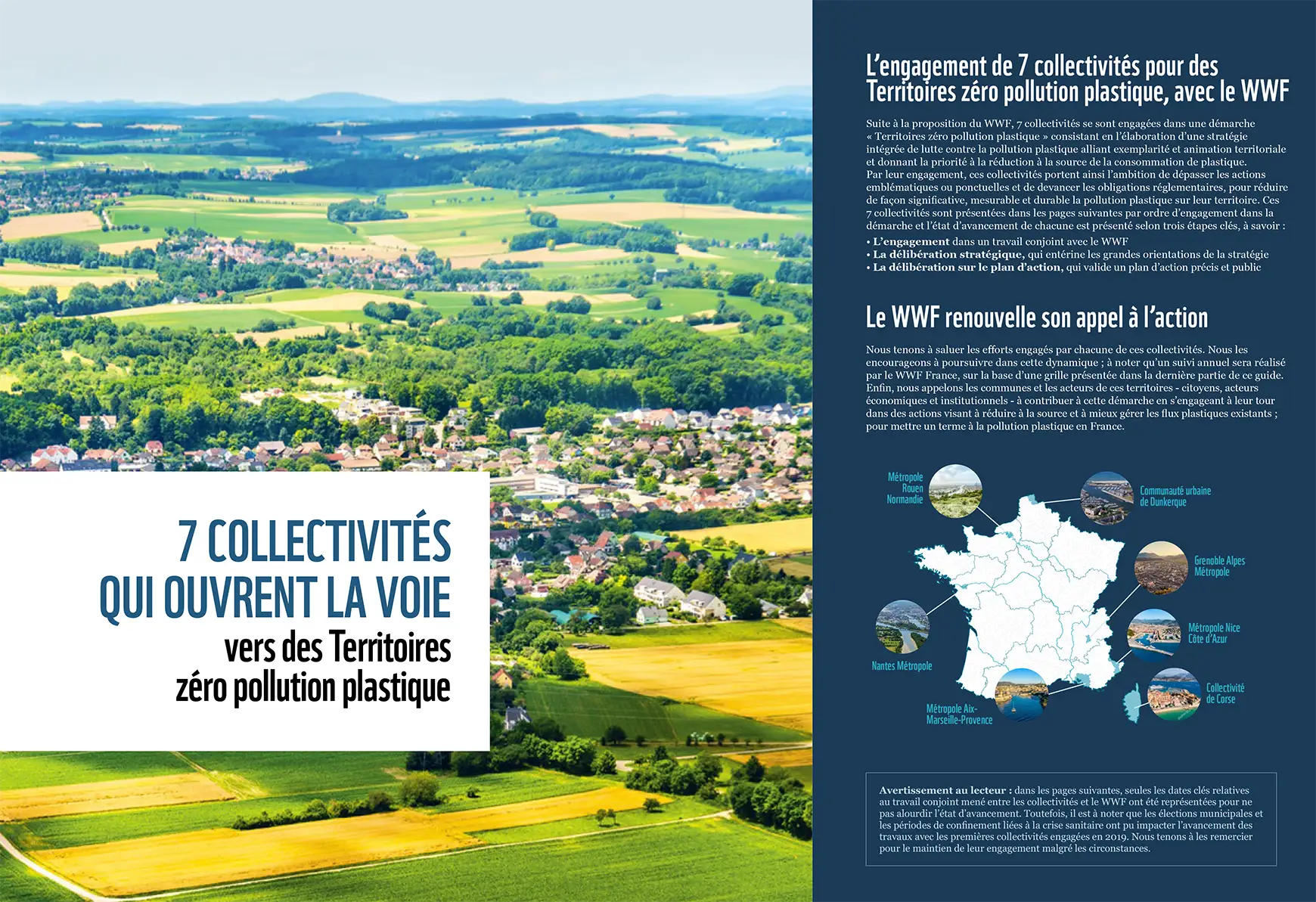 Intérieur - Brochure WWF Territoires Zéro plastique